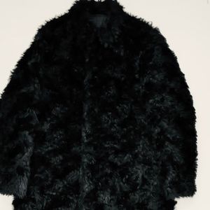 Prada A/W 2010-2011 Mohair Fur  in Black, Men's (Size Medium